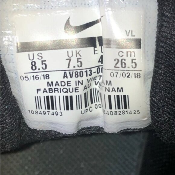 Nike Quest Running Shoes Sneakers Men’s 8.5 Low  Top Lace Up Black - Picture 2 of 9